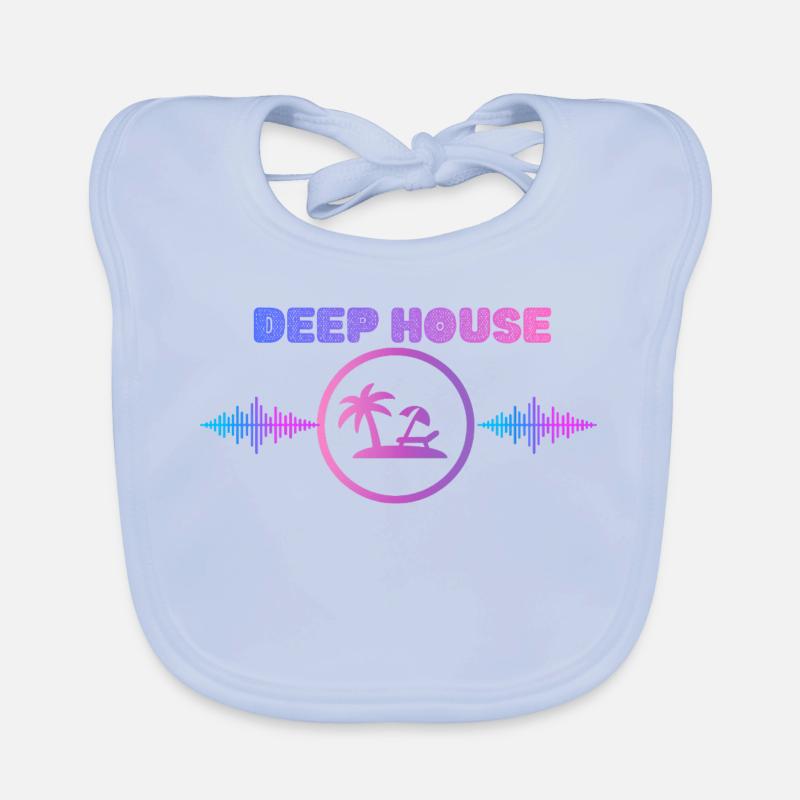 Ambiances Deep House Bavoir bio Bébé