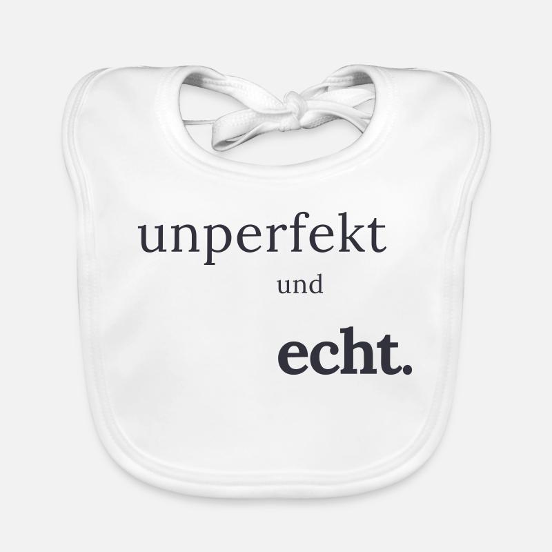 unperfekt und echt Baby Bio-Lätzchen