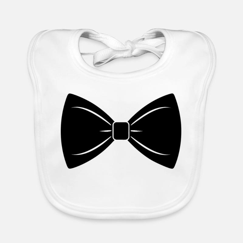 bow tie Organic Baby Bibs