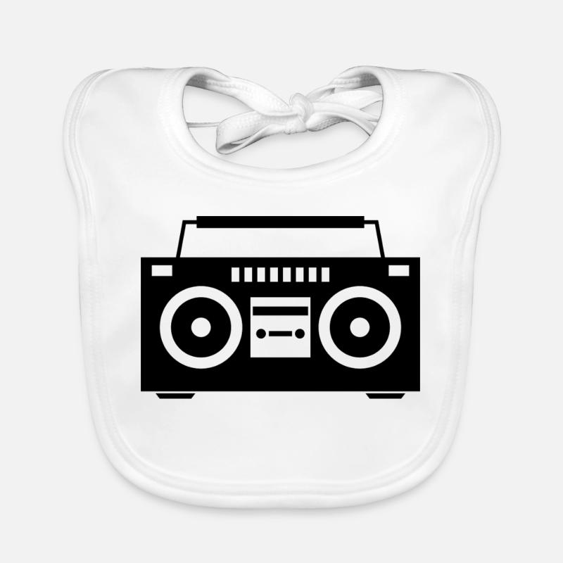 Boombox Bavoir bio Bébé