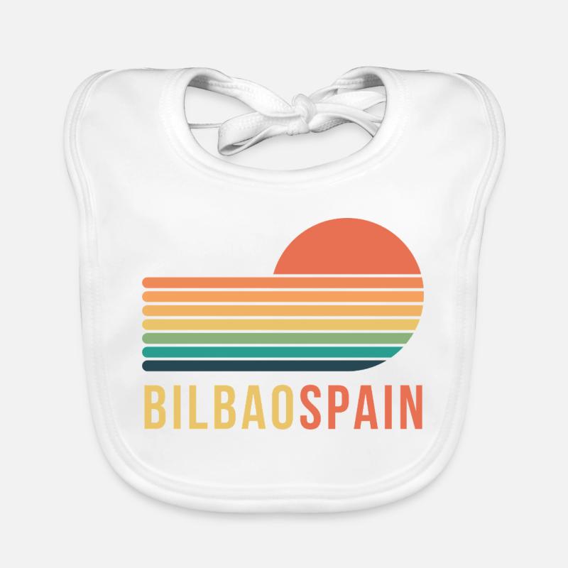 Bilbao, Espagne Bavoir bio Bébé
