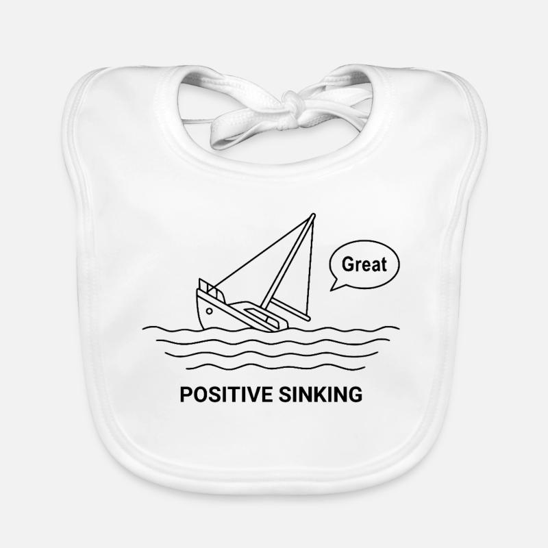Positive Sinking Baby Bio-Lätzchen