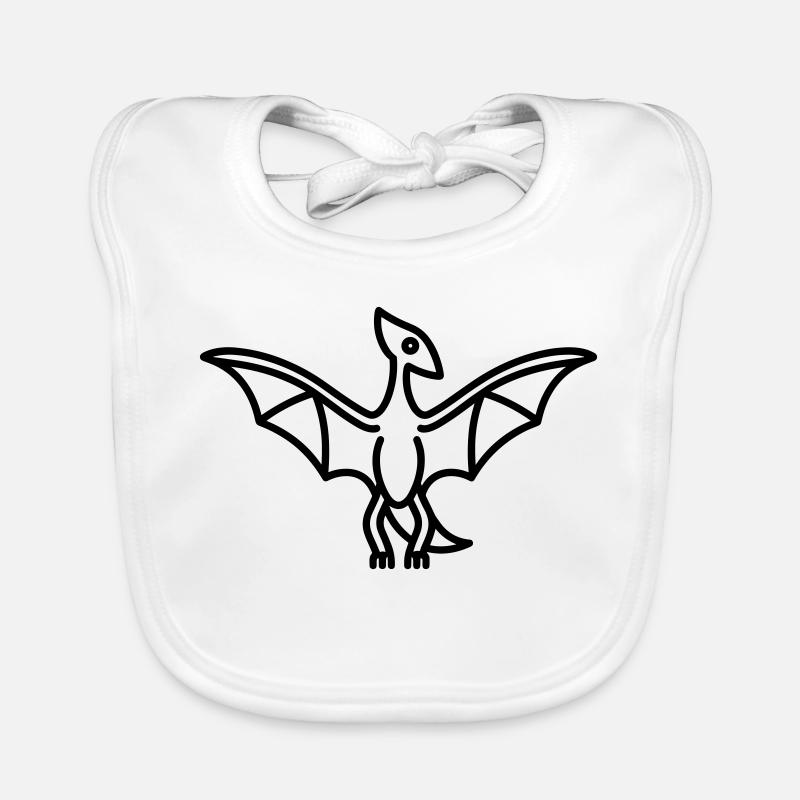 Pterodaktylus Baby Bio-Lätzchen