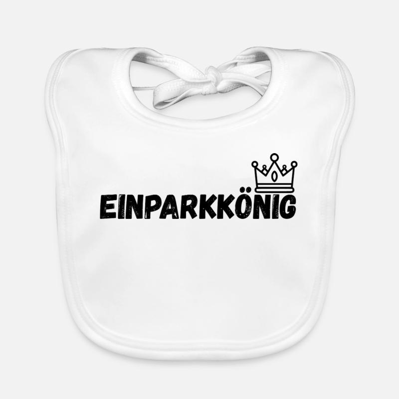 Roi du parking Bavoir bio Bébé