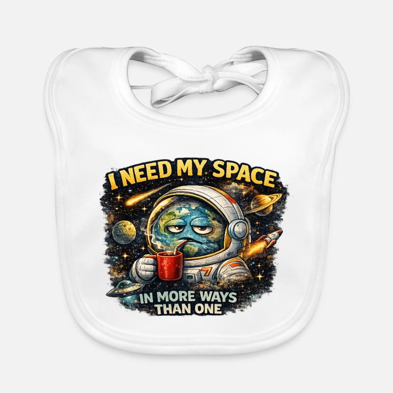 J’ai besoin de mon espace de plus d’un point de vue - Chemise Bavoir bio Bébé