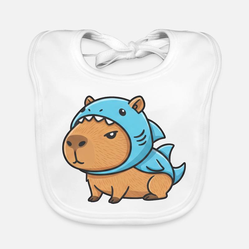 Mignon Carnaval de Hamster Capybara et cochons d’Inde Bavoir bio Bébé