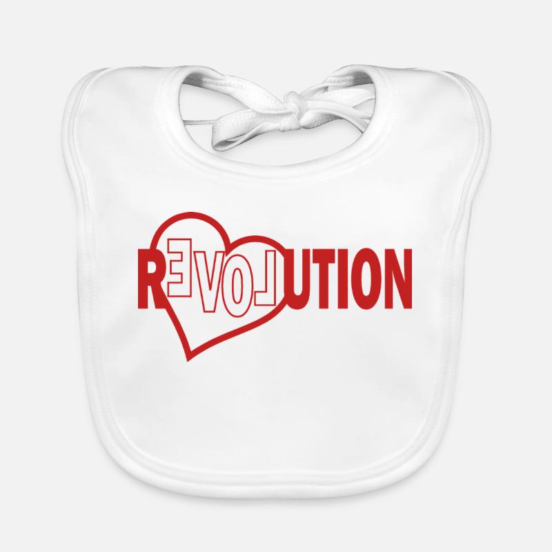 Sweat à capuche Déclaration Révolution, Diversité & Inclusion Bavoir bio Bébé