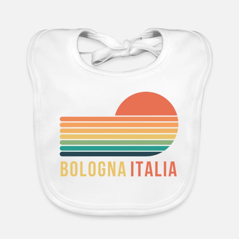 Bologne, Italie Bavoir bio Bébé