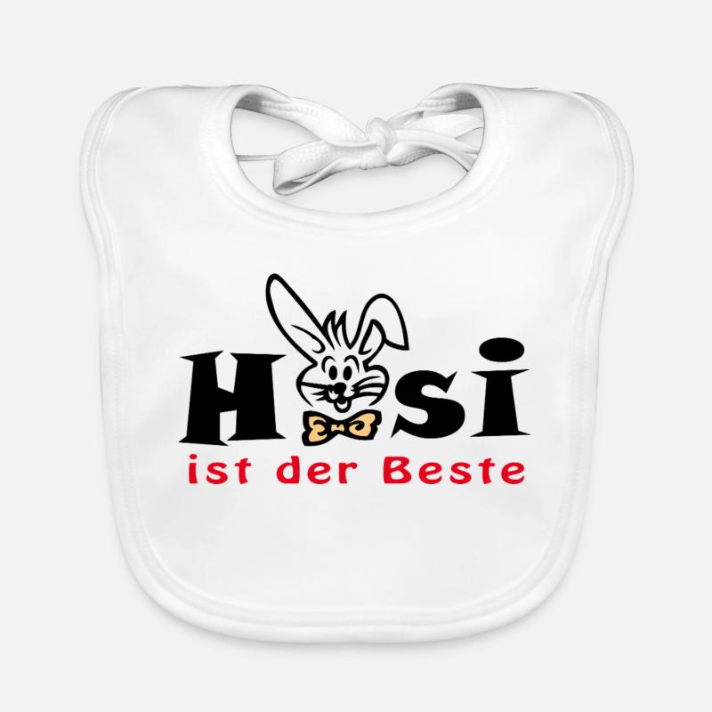 Bunny is the best Easter Organic Baby Bibs