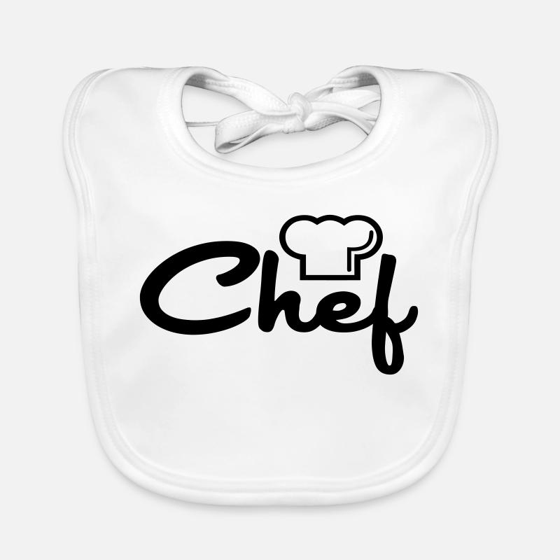 Chef de cuisine Bavoir bio Bébé