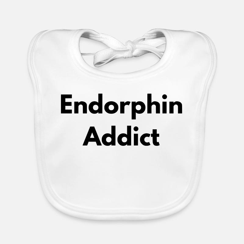 Endorphin addict Organic Baby Bibs