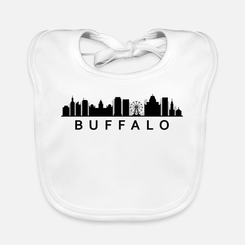 Skyline Buffalo Baby Bio-Lätzchen