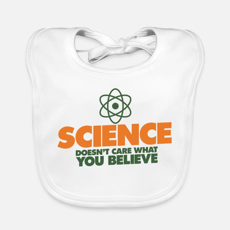 Science Over Belief Organic Baby Bibs