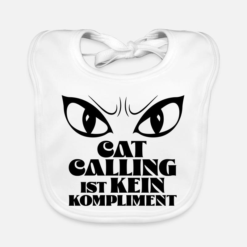 Catcalling is not a compliment! Organic Baby Bibs