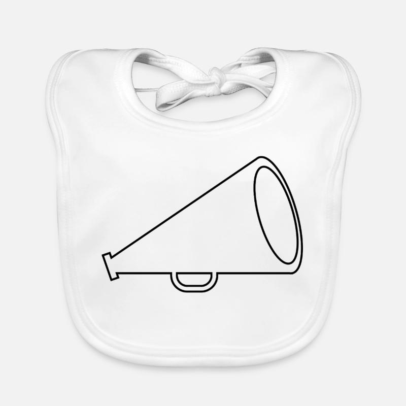 megaphone Organic Baby Bibs