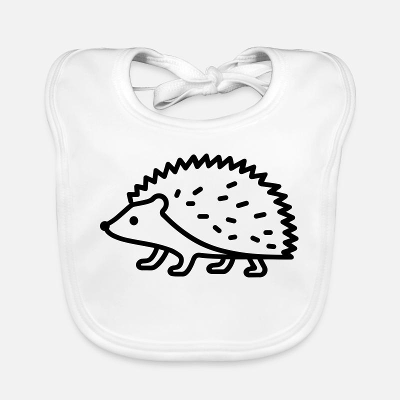hedgehog Organic Baby Bibs