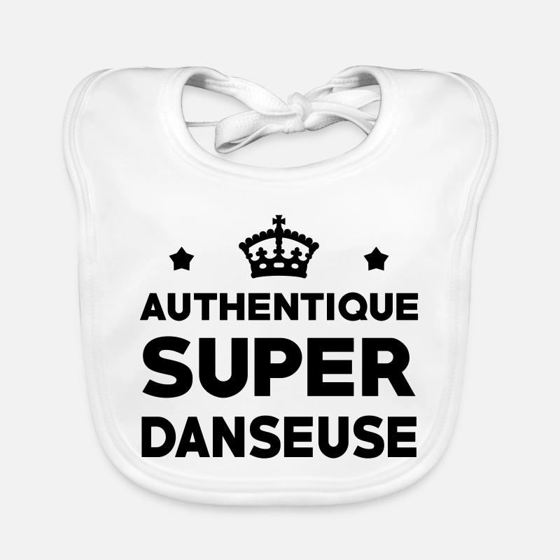 Authentischer Super-Tänzer Baby Bio-Lätzchen