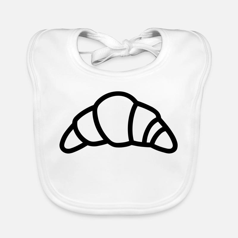 Halbmond Baby Bio-Lätzchen