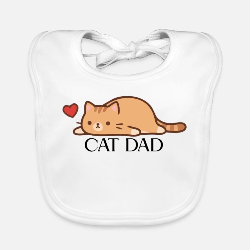 CAT_DAD Bavoir bio Bébé