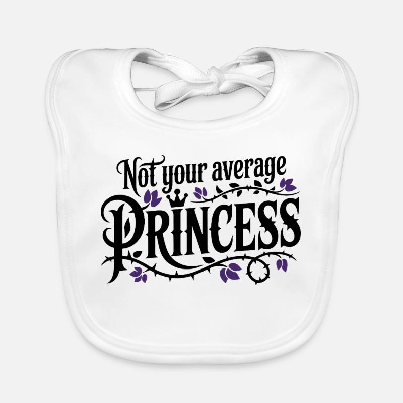 Not Your Average Princess Baby Bio-Lätzchen