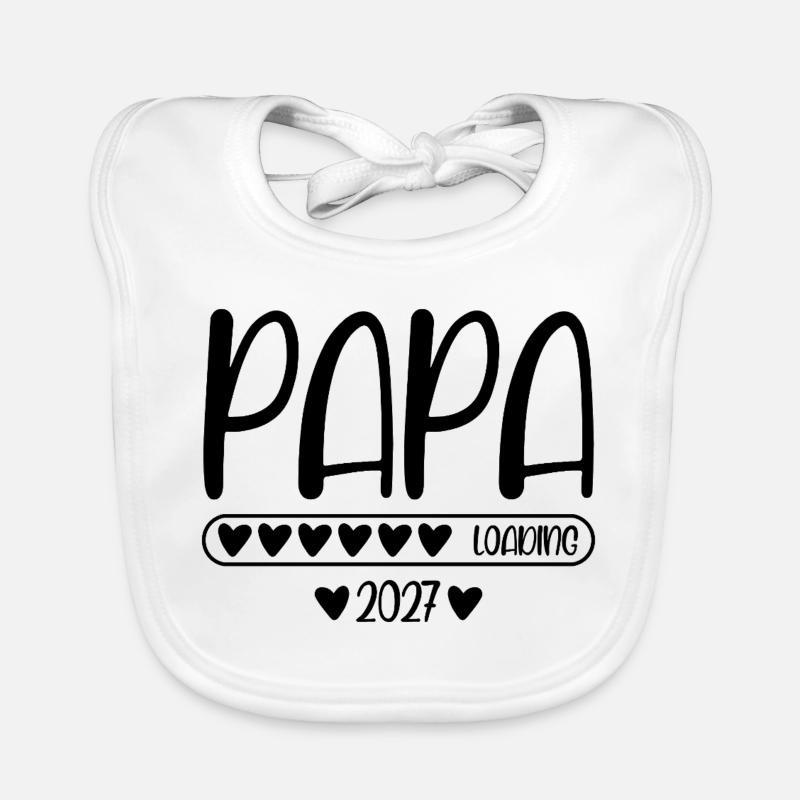 Papa 2027 loading Baby Bio-Lätzchen