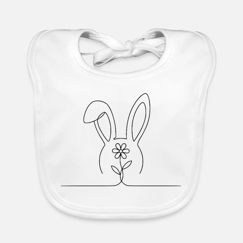 Hase Baby Bio-Lätzchen