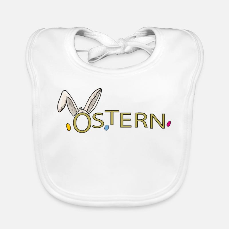 Easter Organic Baby Bibs