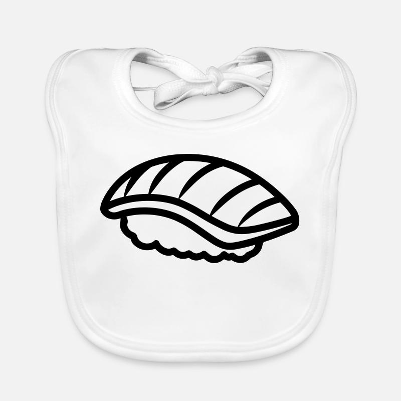 sushi Organic Baby Bibs