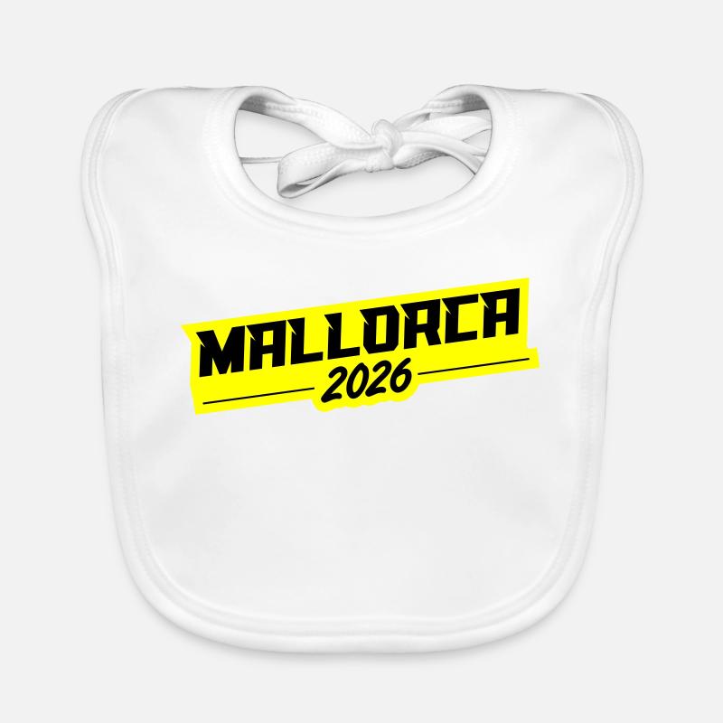 Mallorca 2026 Baby Bio-Lätzchen