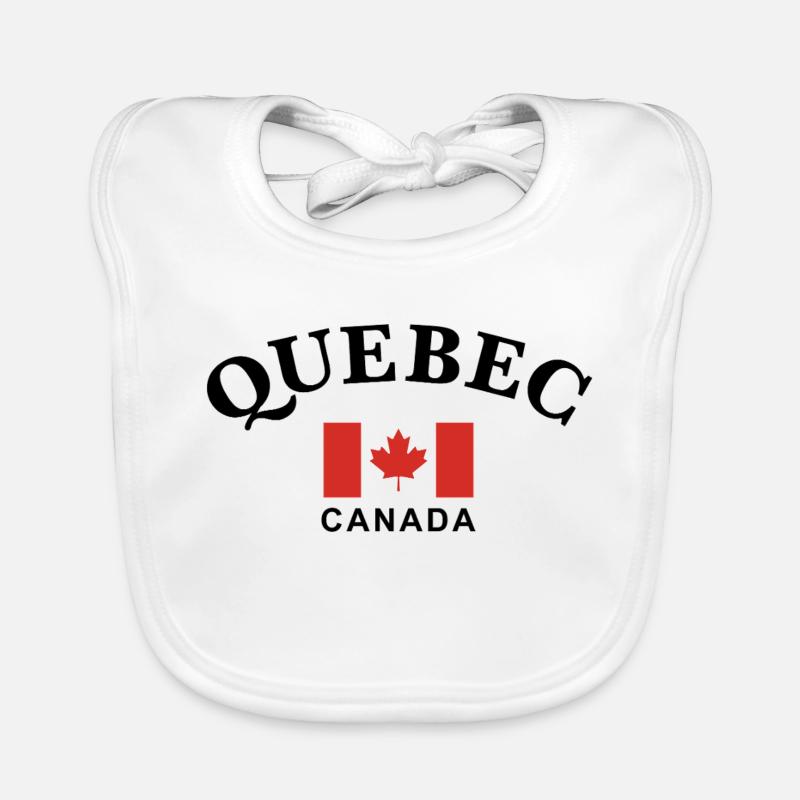 Québec, Canada Bavoir bio Bébé