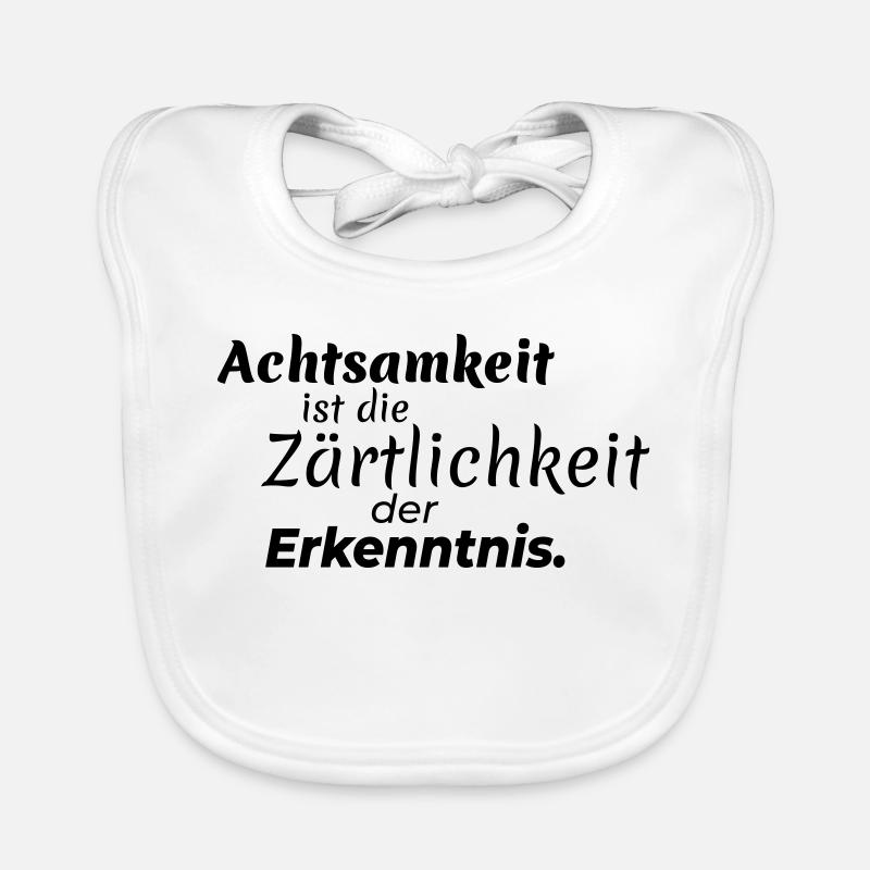 Tendresse de pleine conscience Bavoir bio Bébé