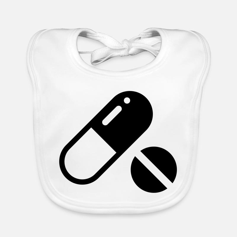 Pills Pillen Tabletten Baby Bio-Lätzchen