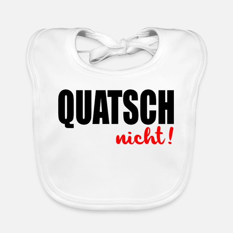 Lehrer Sprüche Quatschen Baby Bio-Lätzchen