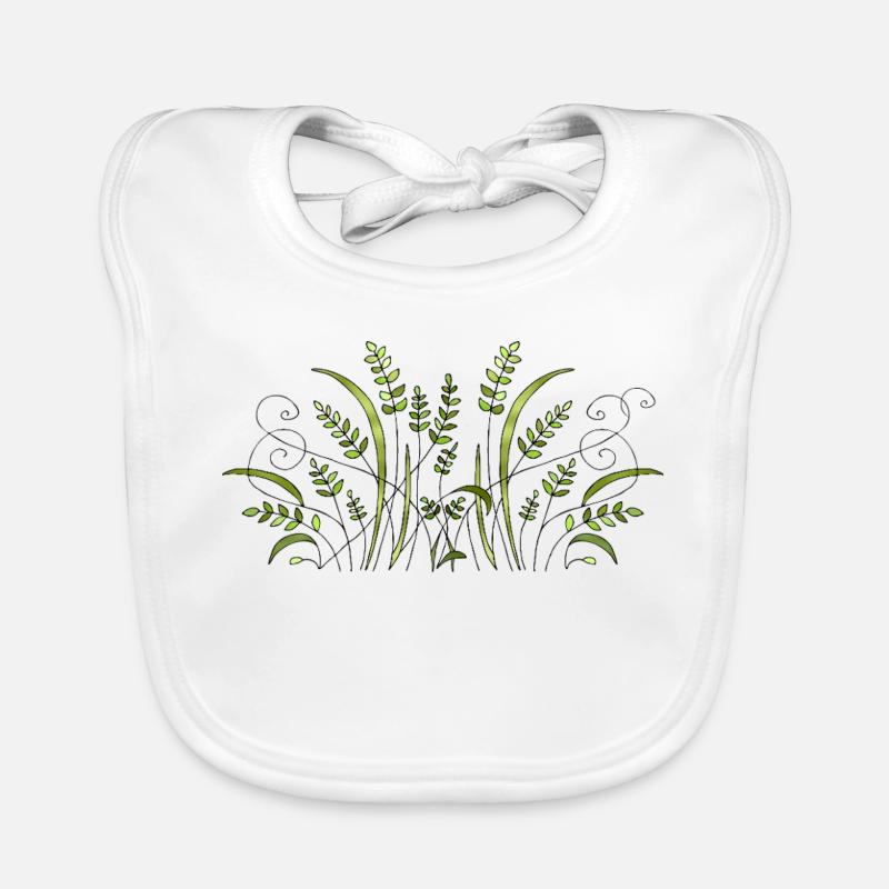 Fleur Bavoir bio Bébé