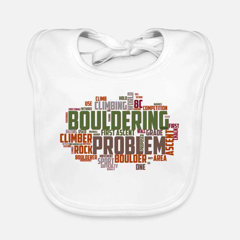 Nuage de mots de Boulder Bavoir bio Bébé