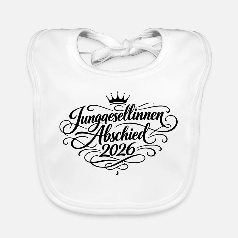 Bachelorette Party 2026 Bachelorette Party Organic Baby Bibs