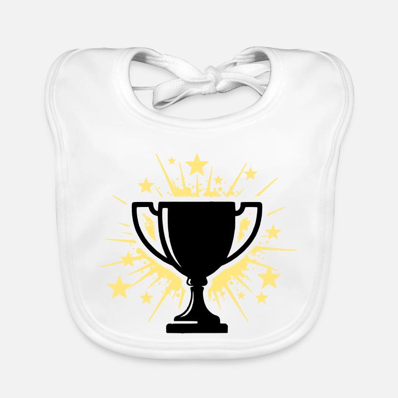 Étoiles du trophée vainqueur de la coupe Bavoir bio Bébé