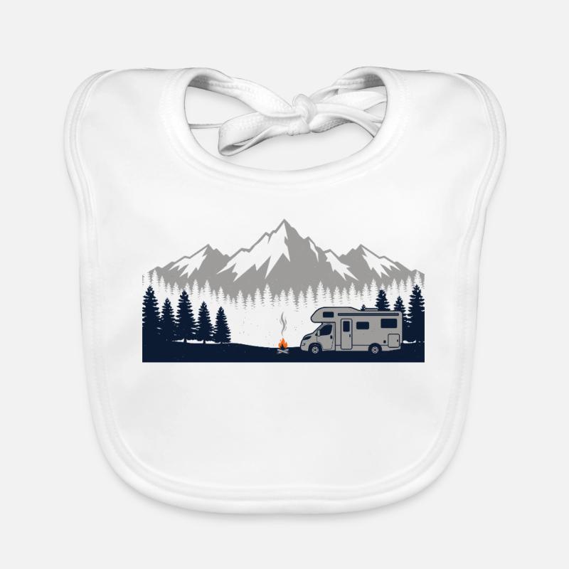 Camping Shirt for Motorhome Camper Organic Baby Bibs