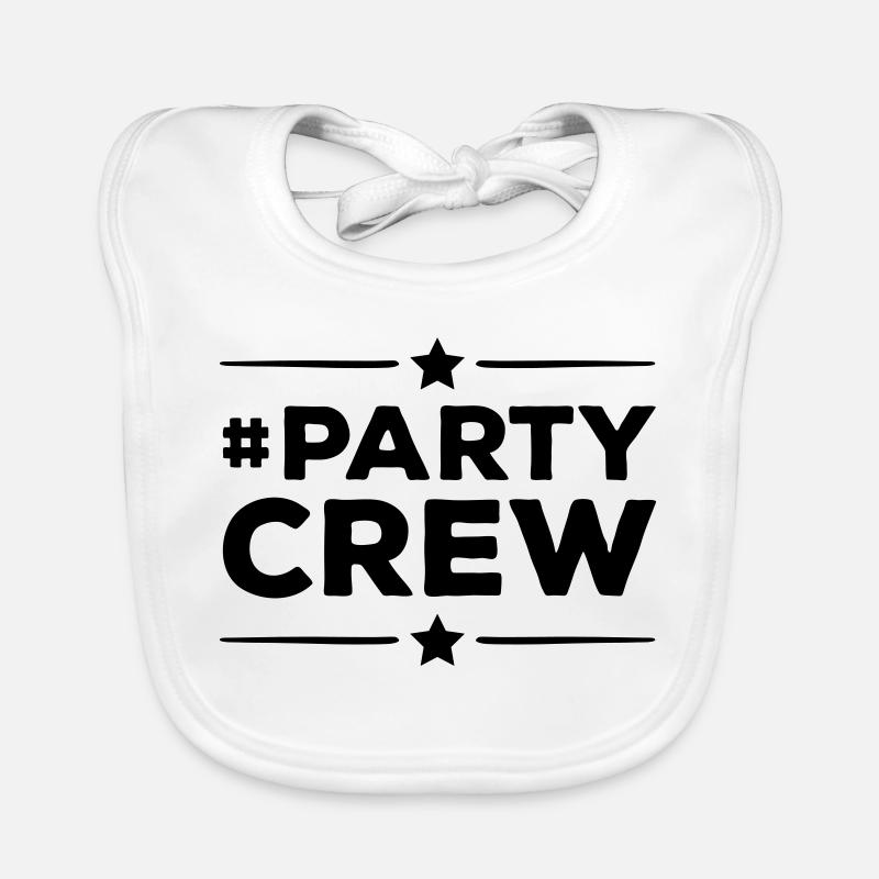 Party Crew Organic Baby Bibs