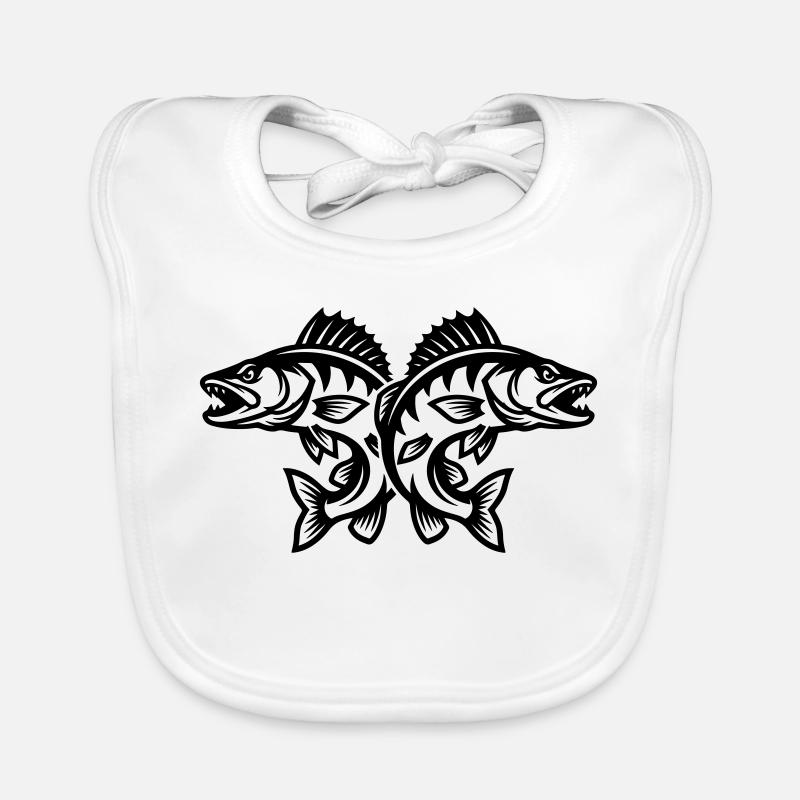 Hecht Fisch Baby Bio-Lätzchen