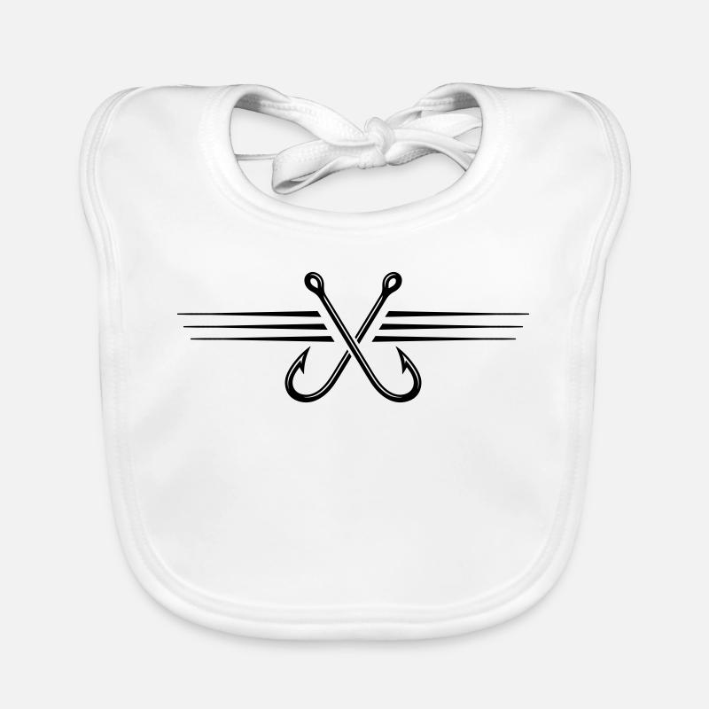 Icône d’hameçon Bavoir bio Bébé