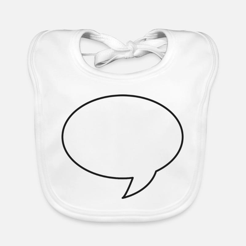 Chatblase Baby Bio-Lätzchen