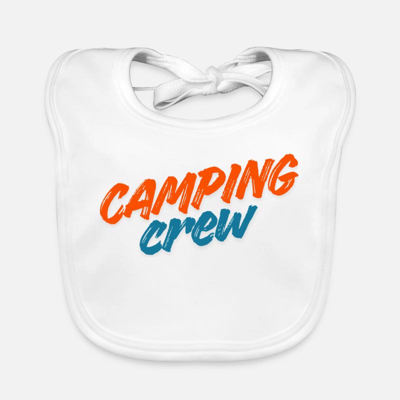 Équipe de camping Bavoir bio Bébé
