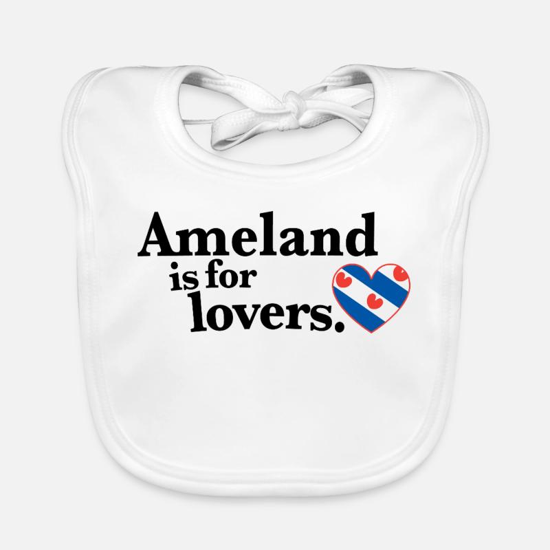 Amants de l’Ameland - Frise II Bavoir bio Bébé