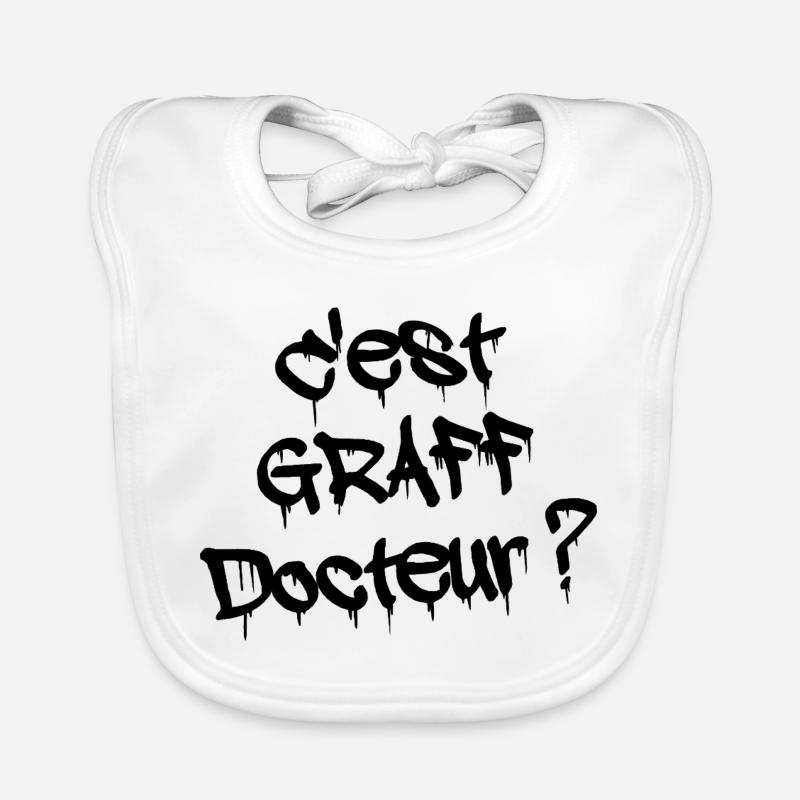 IST ES GRAFFITI, DOKTOR? Baby Bio-Lätzchen