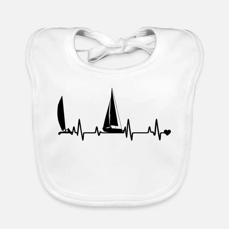 Sailboat Organic Baby Bibs