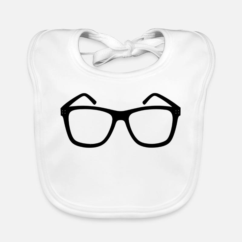 glasses Organic Baby Bibs
