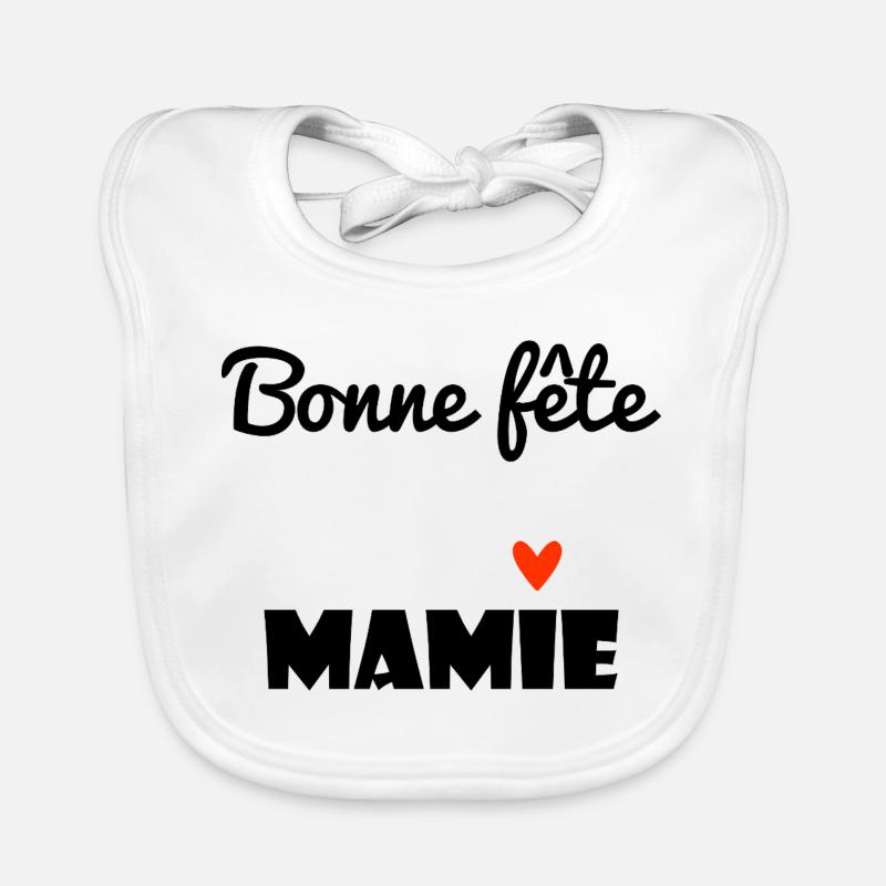 OMA. MAMA. GROSSMUTTER. MUTTERTAG. PARTEI Baby Bio-Lätzchen