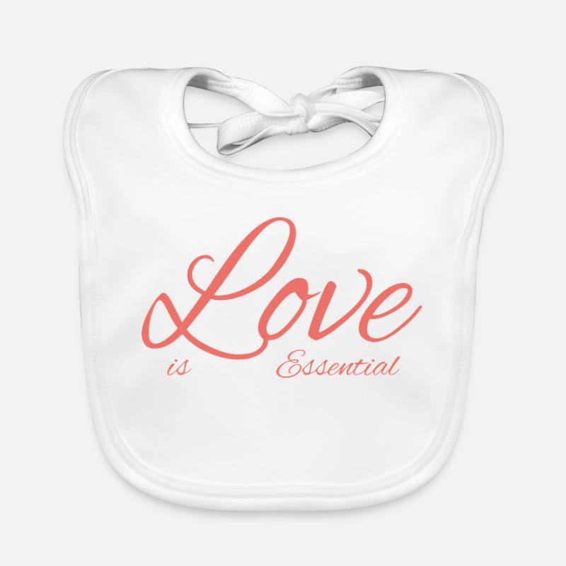 Love is Essential Baby Bio-Lätzchen