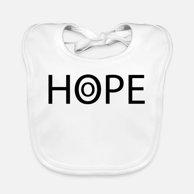 HOPE black Baby Bio-Lätzchen